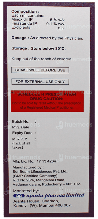 Tricosilk Pro Alcohol Free Hair Solution 60Ml